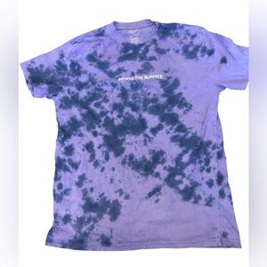 Purple Tie-Dye Men's Shirt